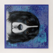 Newfoundland-hond Legpuzzel (Horizontaal)