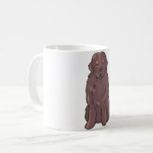 Newfoundland hond Magic Koffiemok (Voorkant links)