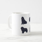 Newfoundland hond Magic Koffiemok (Voorkant links)