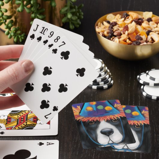 Newfoundland-hond Pokerkaarten (Insitu)
