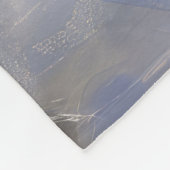 Newfoundland Hond Rijden Motorfiets Kerstmis Fleece Deken (Hoek)