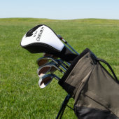 Newfoundland Hond Sluipend Zwart Is Dat Kaas Golfheadcover (Insitu)