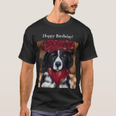 Newfoundland hond t-shirt (Voorkant)