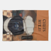 Newfoundland-hond      theedoek (Horizontaal)