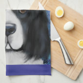 Newfoundland-hond Theedoek (Quarter Fold)