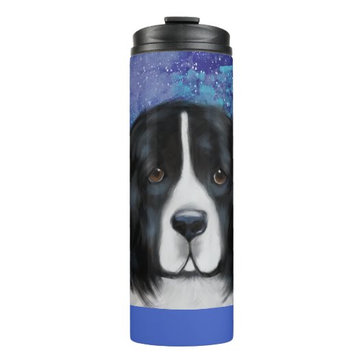 Newfoundland-hond Thermosbeker (Voorkant)