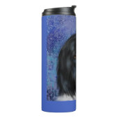 Newfoundland-hond Thermosbeker (Gedraaid links)