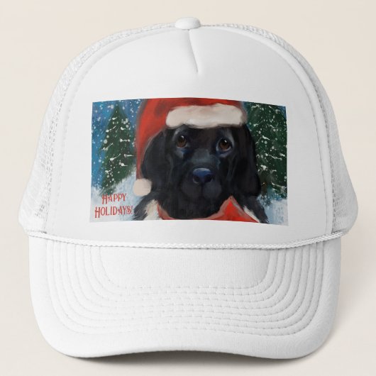 NEWFOUNDLAND-HOND TRUCKER PET (Voorkant)