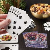 Newfoundland-hond Valentijnsdag Pokerkaarten (Insitu)