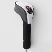 Newfoundland Hond Zakenman Golfheadcover (Schuin)