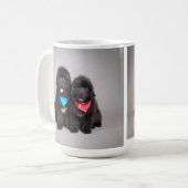 Newfoundland honden mok (Voorkant links)