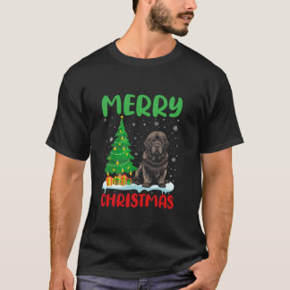 Newfoundland Hondenboom Xmas Trui Mannen Vrouwen L T-shirt