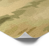 Newfoundland, hondentekening van hoge kwaliteit poster (Hoek)