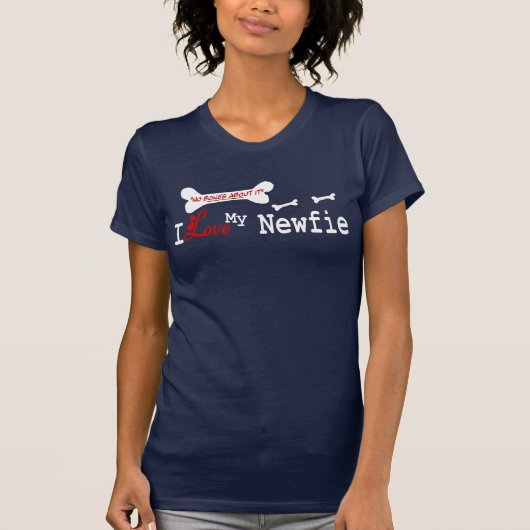 Newfoundland (I Love) Apparel T-shirt (Voorkant)