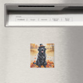 Newfoundland in de herfstbladeren Thanksgiving kun Magneet (Insitu (Vaatwasser))