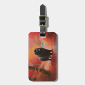 Newfoundland in Herfst laat Herfst inspireren Bagagelabel (Voorkant verticaal)