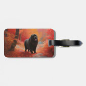 Newfoundland in Herfst laat Herfst inspireren Bagagelabel (Achterkant horizontaal)