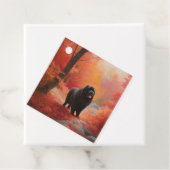 Newfoundland in Herfst laat Herfst inspireren Bedankjes Labels (In situ)