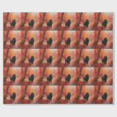 Newfoundland in Herfst laat Herfst inspireren Cadeaupapier (Vlak)