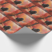 Newfoundland in Herfst laat Herfst inspireren Cadeaupapier (Hoek)