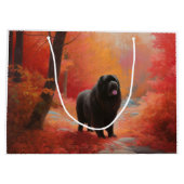 Newfoundland in Herfst laat Herfst inspireren Groot Cadeauzakje (Achterkant)