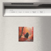 Newfoundland in Herfst laat Herfst inspireren Magneet (Insitu (Vaatwasser))