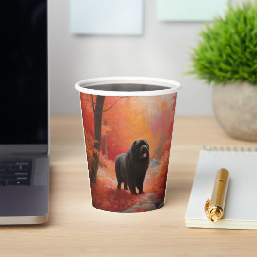 Newfoundland in Herfst laat Herfst inspireren Papieren Bekers (Insitu)