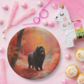 Newfoundland in Herfst laat Herfst inspireren Papieren Bordje (Feest)