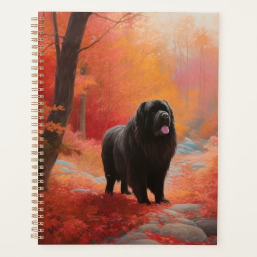 Newfoundland in Herfst laat Herfst inspireren Planner (Voorkant)