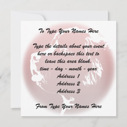 Newfoundland Invitalized Dog Kaart (Achterkant)