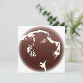 Newfoundland Invitalized Dog Kaart (Staand voorkant)