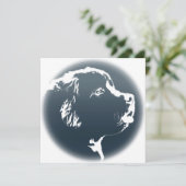 Newfoundland Invitalized Dog Kaart (Staand voorkant)