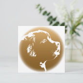 Newfoundland Invitalized Dog Kaart (Staand voorkant)