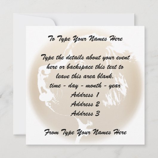 Newfoundland Invitalized Dog Kaart (Achterkant)