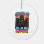 Newfoundland Keramisch Ornament (Links)