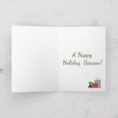 Newfoundland Kerst Feestdagen Kaart (Binnen)