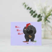 Newfoundland Kerst Feestdagenkaart (Staand voorkant)