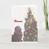 Newfoundland Kerst Kaart (Voorkant)