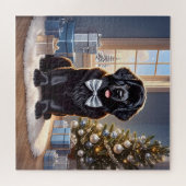 Newfoundland Kerst Legpuzzel (Horizontaal)