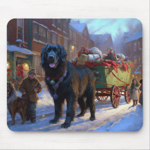Newfoundland Kerstfeest Periode Muismat