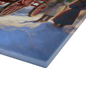 Newfoundland Kerstfeest Seizoen Snijplank (Hoek)