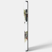 Newfoundland Kerstkrans Feestelijke Pup Case-Mate iPhone Case (Achterkant / Links)