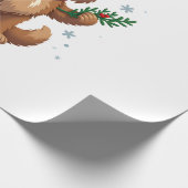 Newfoundland Kerstman Hoed Cadeaupapier (Hoek)