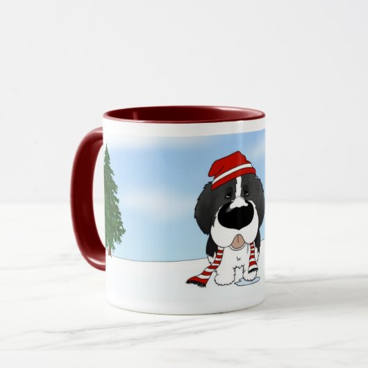 Newfoundland Kerstmis Mok (Voorkant links)