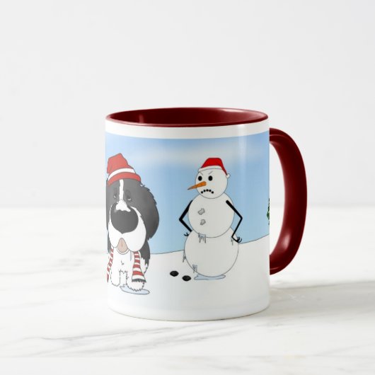 Newfoundland Kerstmis Mok (Voorkant rechts)