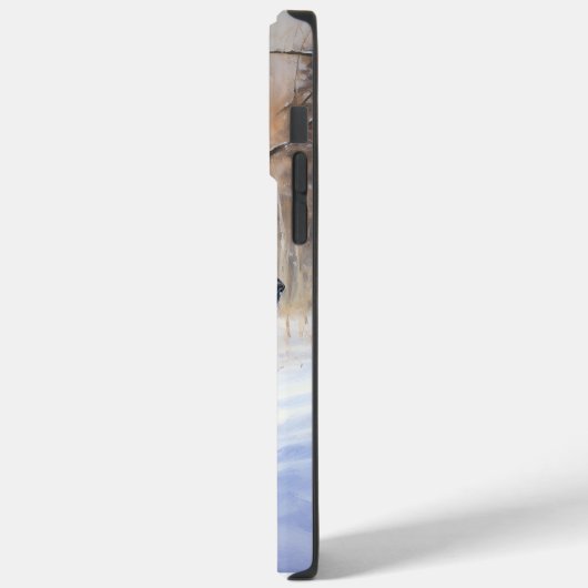 Newfoundland laat het sneeuwen Kerstmis Case-Mate iPhone Case (Achterkant / Links)