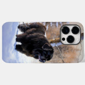 Newfoundland laat het sneeuwen Kerstmis Case-Mate iPhone Case (Achterkant (horizontaal))