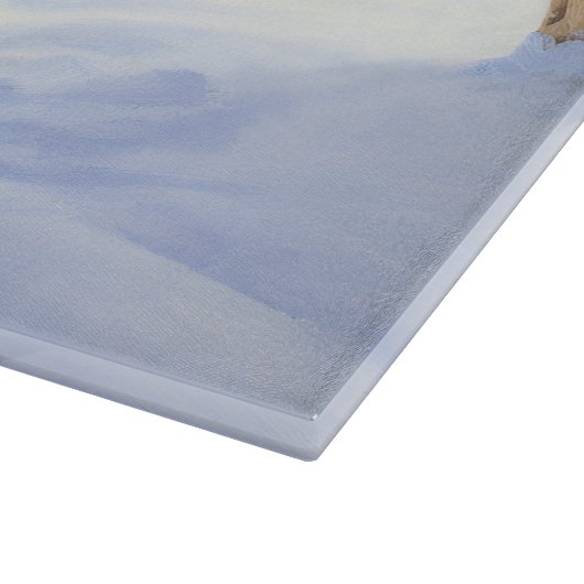 Newfoundland laat het sneeuwen Kerstmis Snijplank (Hoek)