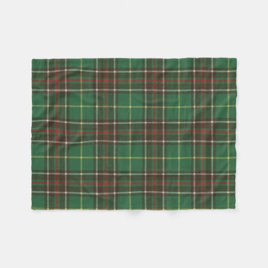 Newfoundland/Labrador Original Tartan Fleece Deken (Voorkant (Horizontaal))