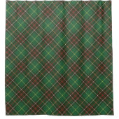 Newfoundland Labrador Provinciaal Tartan Douchegordijn (Voorkant)